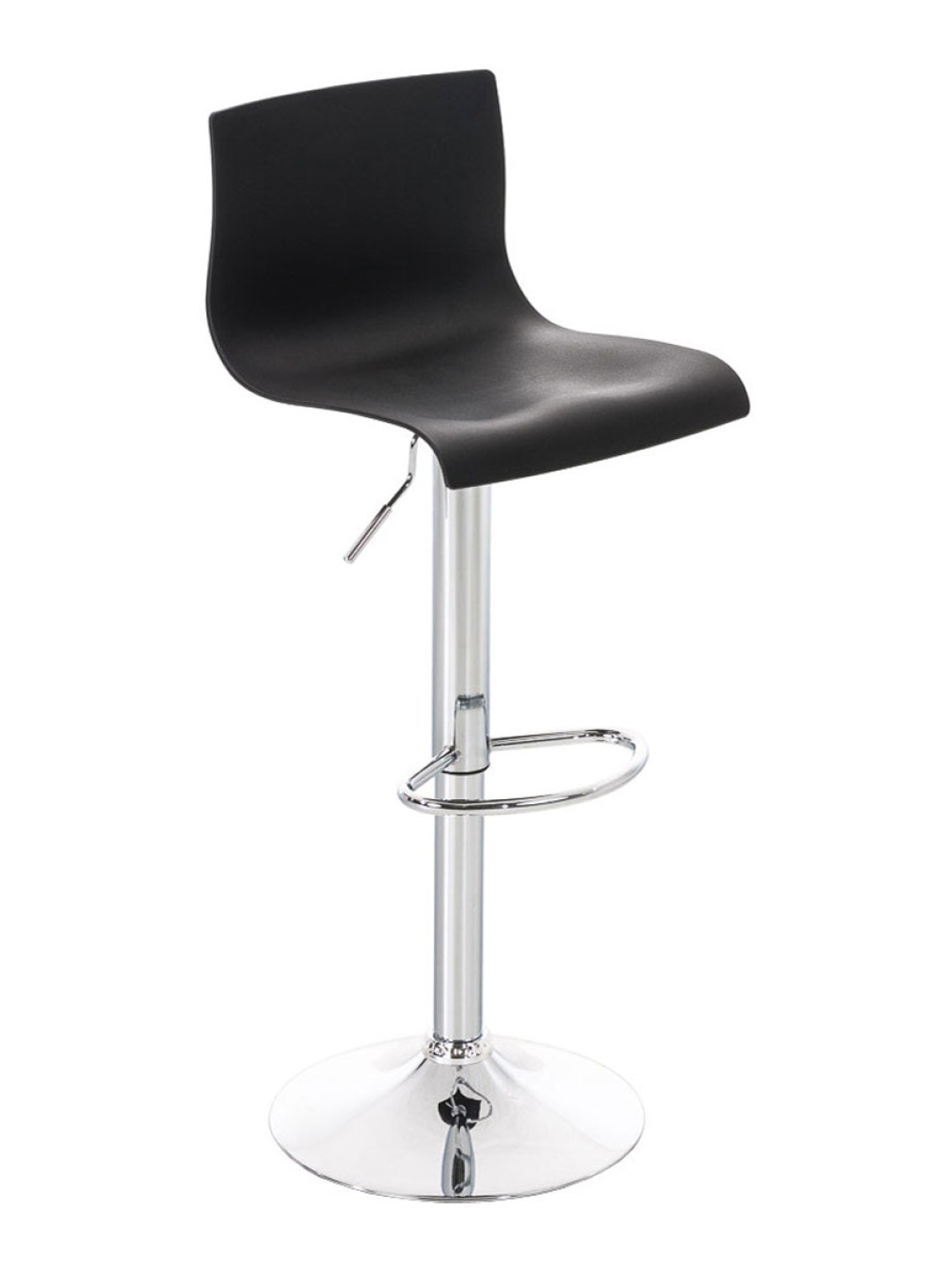 Banqueta alta Hoover C, preto