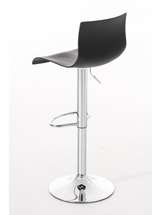 Banqueta alta Hoover C, preto