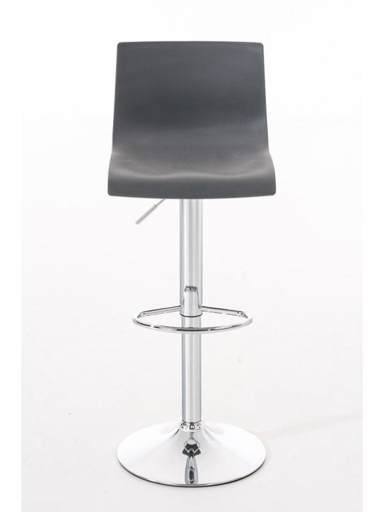 Banqueta alta Hoover C, cinza