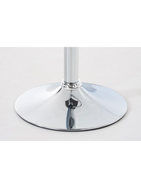 Banqueta alta Hoover C, cinza