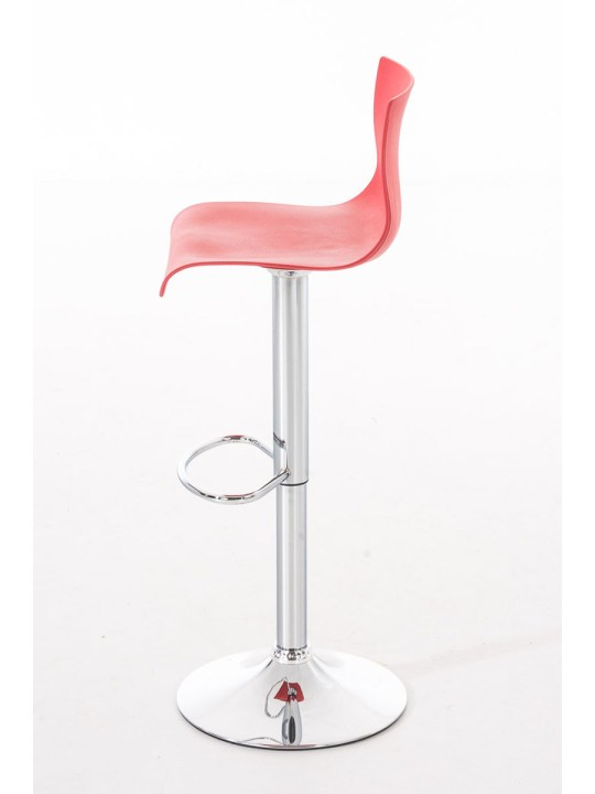 Banqueta alta Hoover C, vermelho