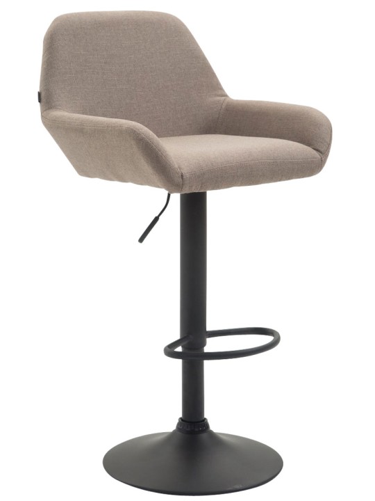 Banqueta alta tecido Braga B, taupe