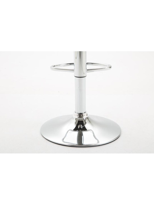 Conjunto de 2 bancos de bar Dyn V2 tecido C, castanho