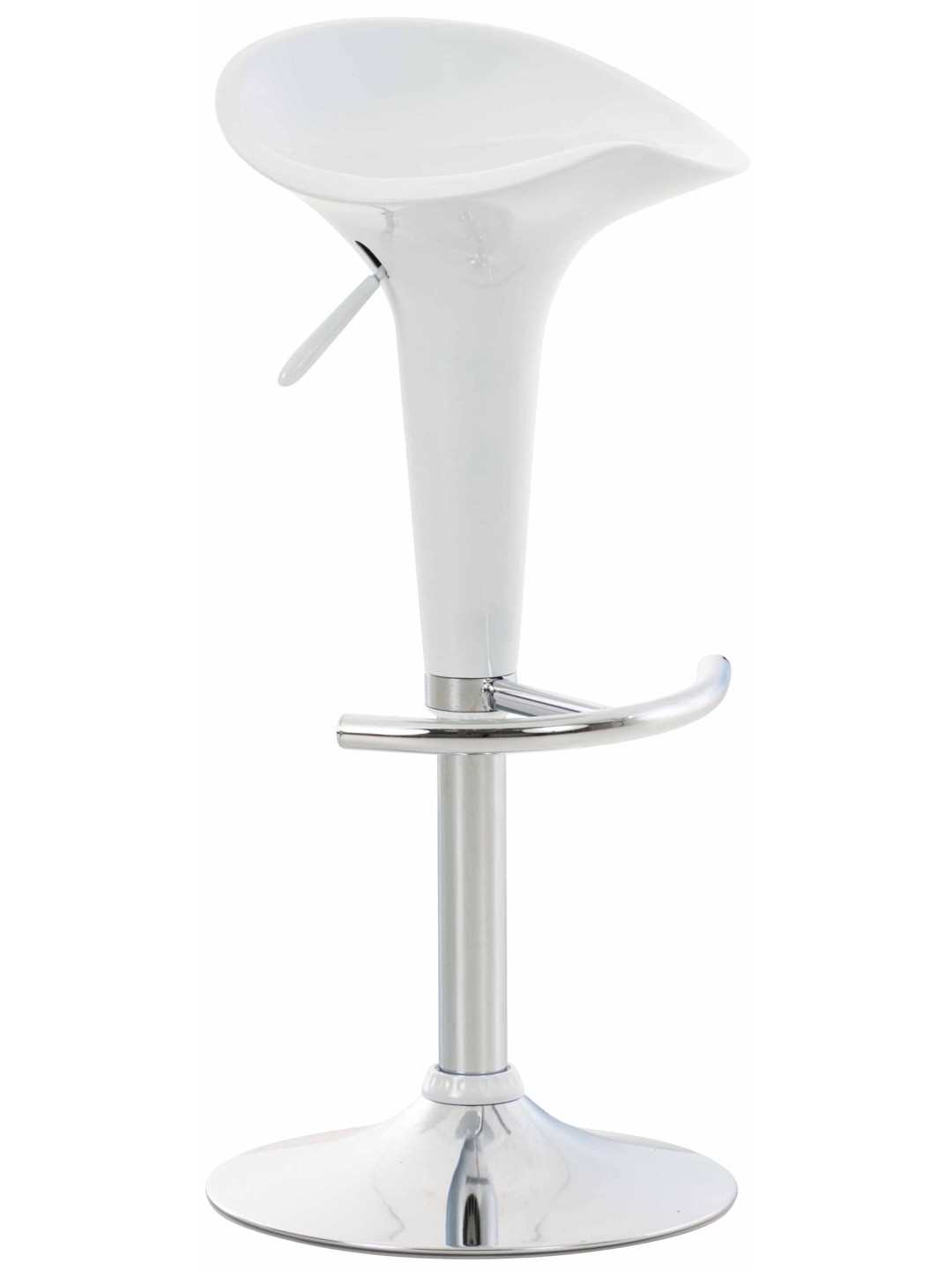 Banqueta alta Sela, branco