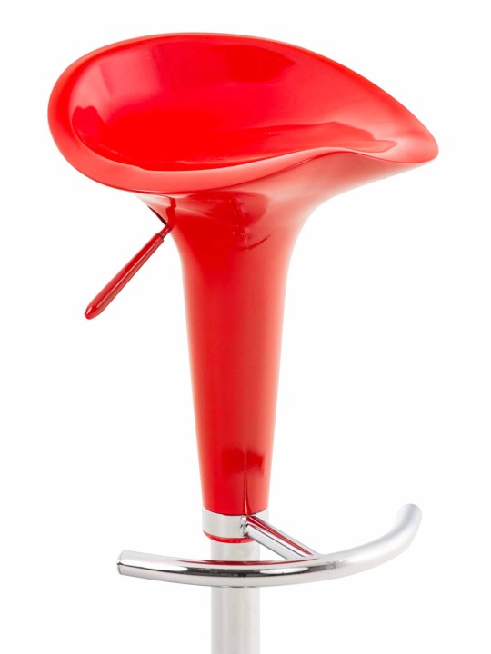 Banqueta alta Sela, vermelho