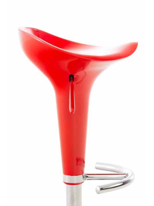 Banqueta alta Sela, vermelho