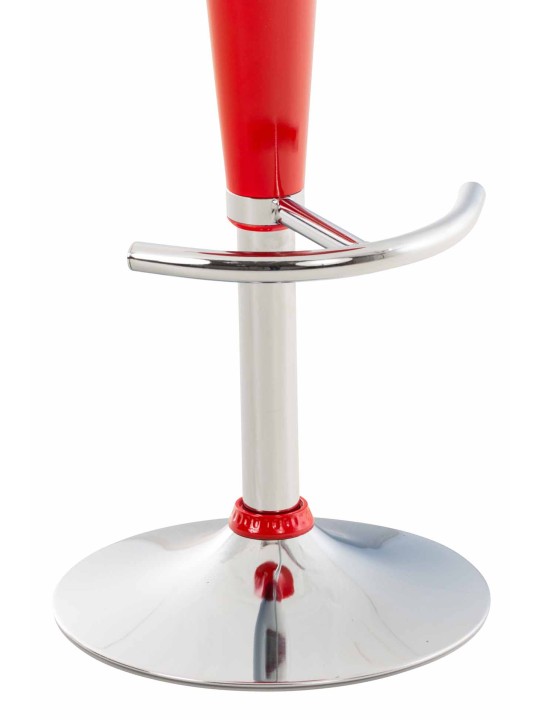 Banqueta alta Sela, vermelho