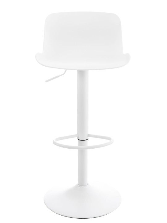 Conjunto de 2 bancos altos Almada, branco