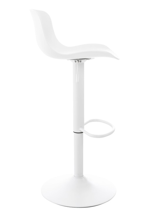 Conjunto de 2 bancos altos Almada, branco