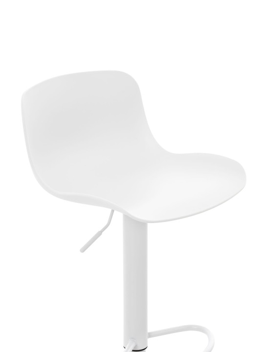Conjunto de 2 bancos altos Almada, branco