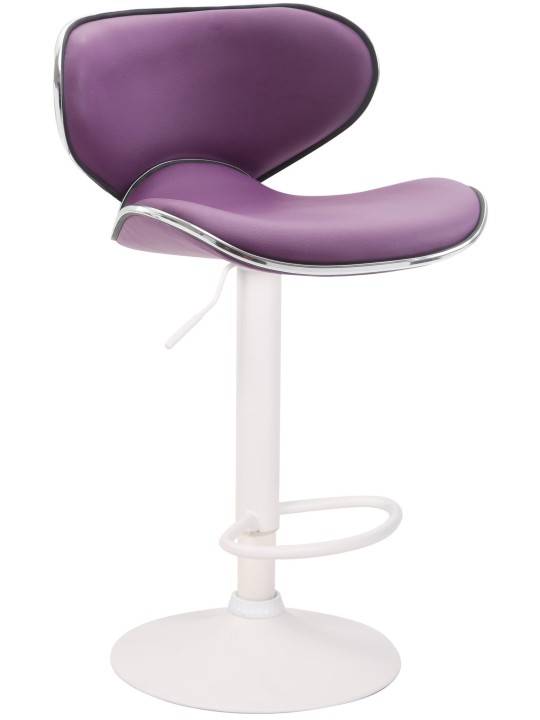 Banqueta de bar Las Vegas V2 branco, roxo Banqueta de bar Las Vegas V2 branco, roxo