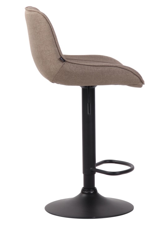 Banqueta alta tecido Lentini, taupe