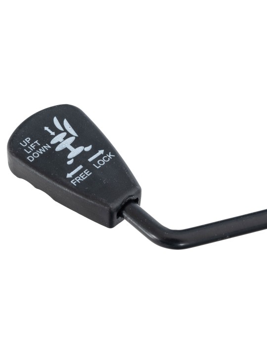 Suporte de assento para cadeira de escritório, preto