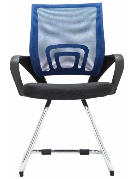 Conjunto de 2 cadeiras para visitantes Eureka, azul