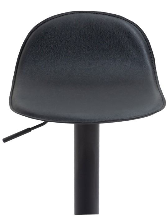 Conjunto de 2 bancos altos Lana V2, preto