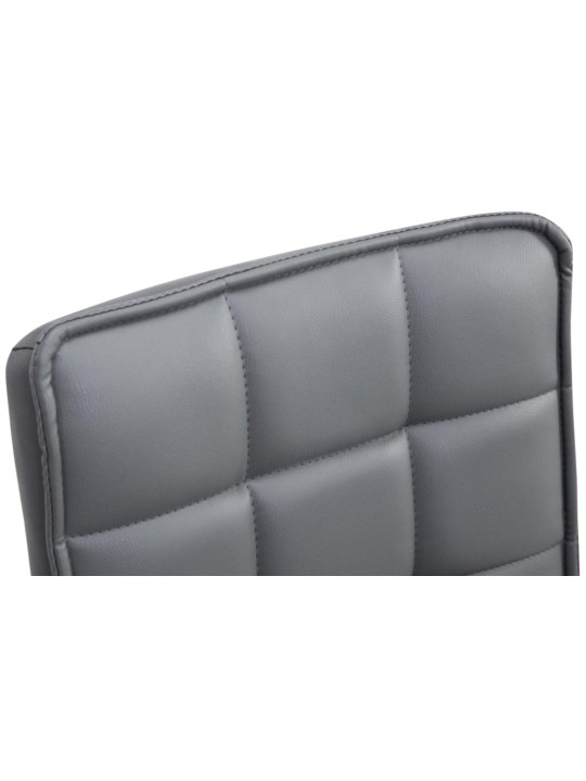 Conjunto de 2 cadeiras de jantar Peking V2, cinzento