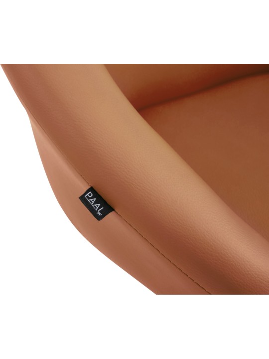 Banqueta alta Miami V2 C, castanho claro