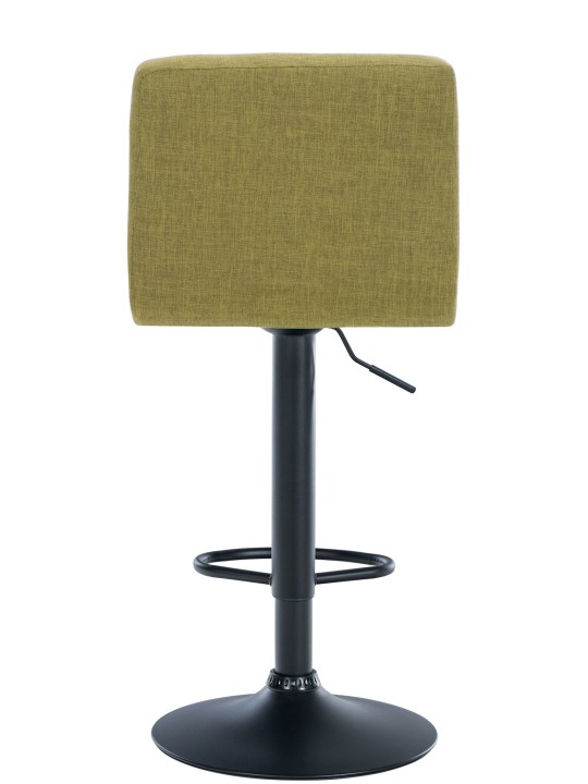 Conjunto de 2 bancos altos tecido Calma, verde claro