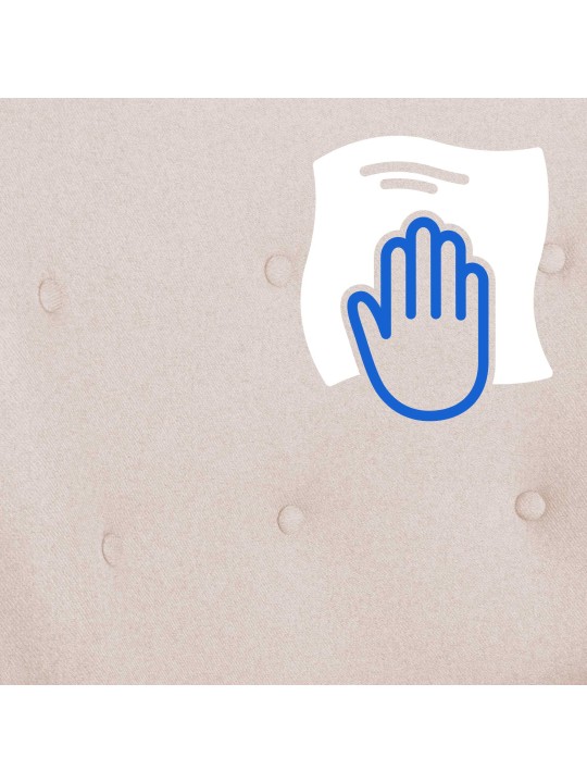 Cadeira Sanka tecido, creme Cadeira Sanka tecido, creme