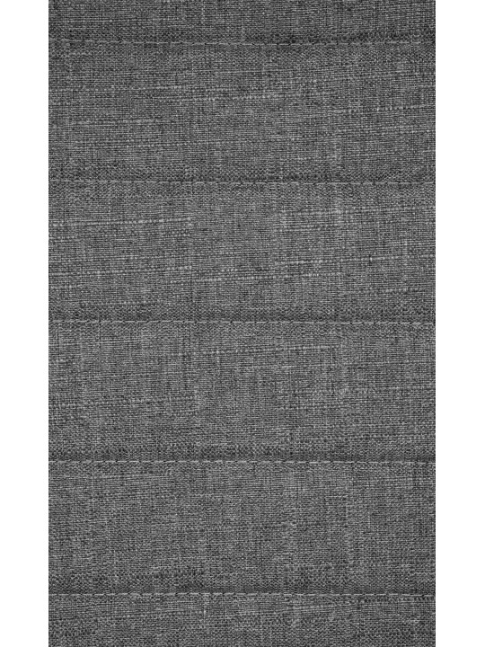 Conjunto de 2 cadeiras de jantar em tecido Elvas, cinza