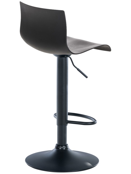 Banqueta alta Hoover B, preto