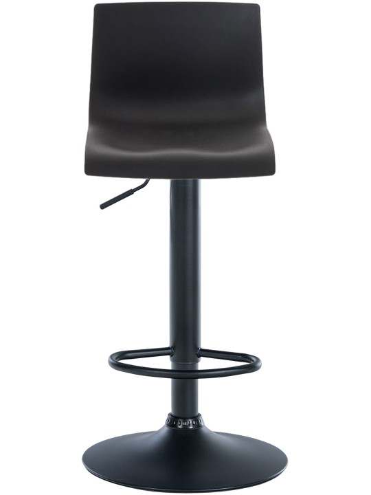 Banqueta alta Hoover B, preto