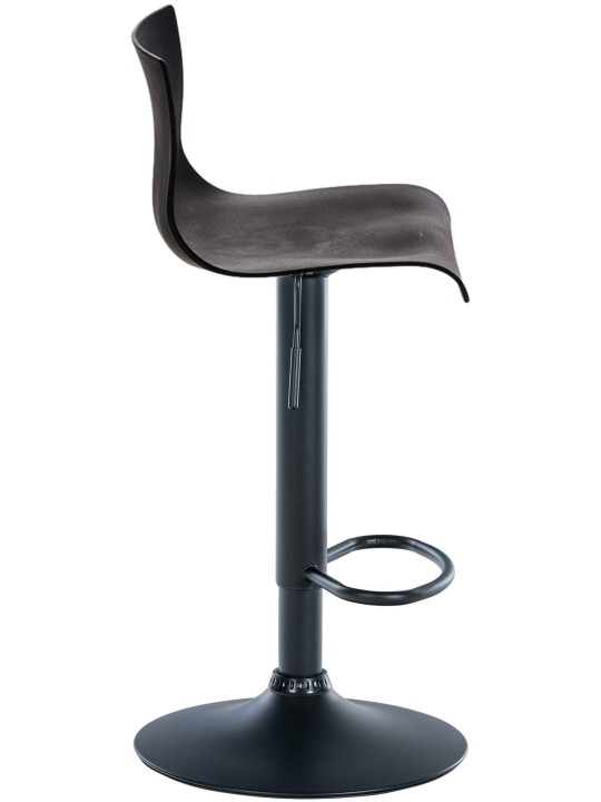 Banqueta alta Hoover B, preto