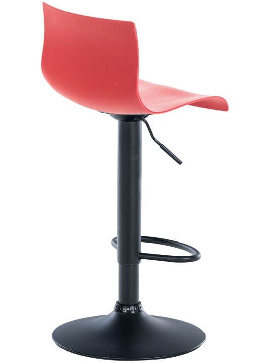 Banqueta alta Hoover B, vermelho