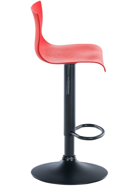 Banqueta alta Hoover B, vermelho