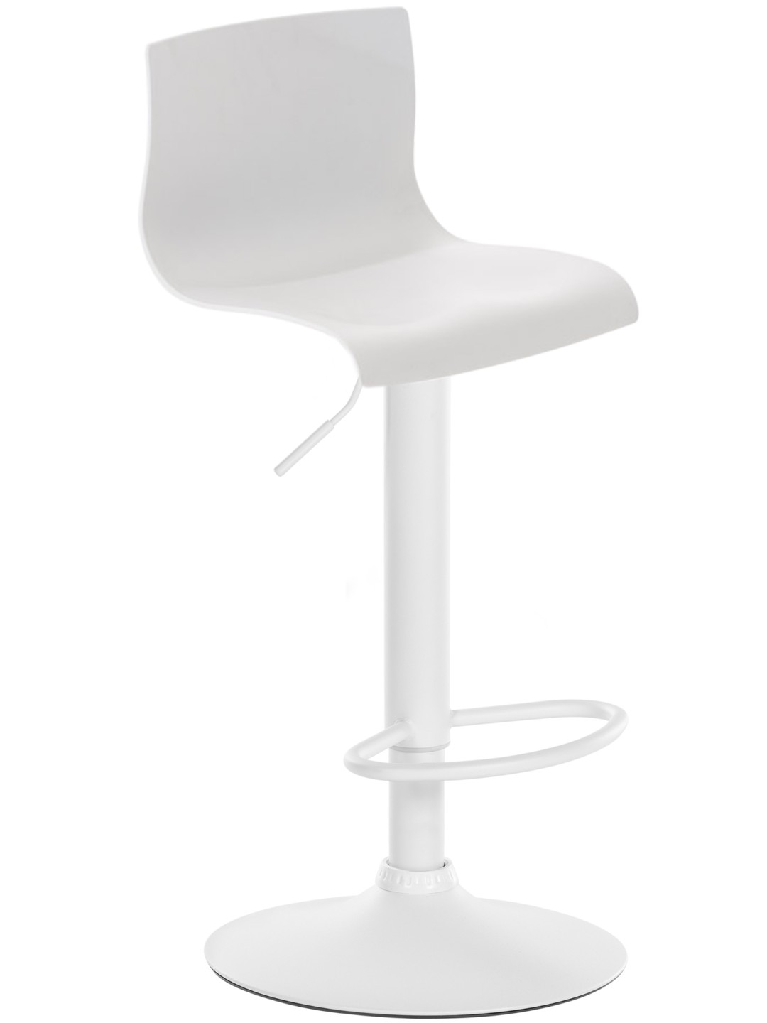 Banqueta alta Hoover W, branco