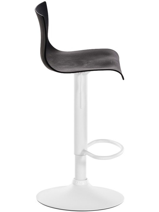 Banqueta alta Hoover W, preto