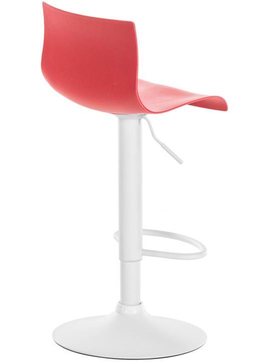 Banqueta alta Hoover W, vermelho