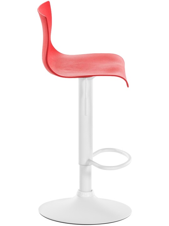 Banqueta alta Hoover W, vermelho