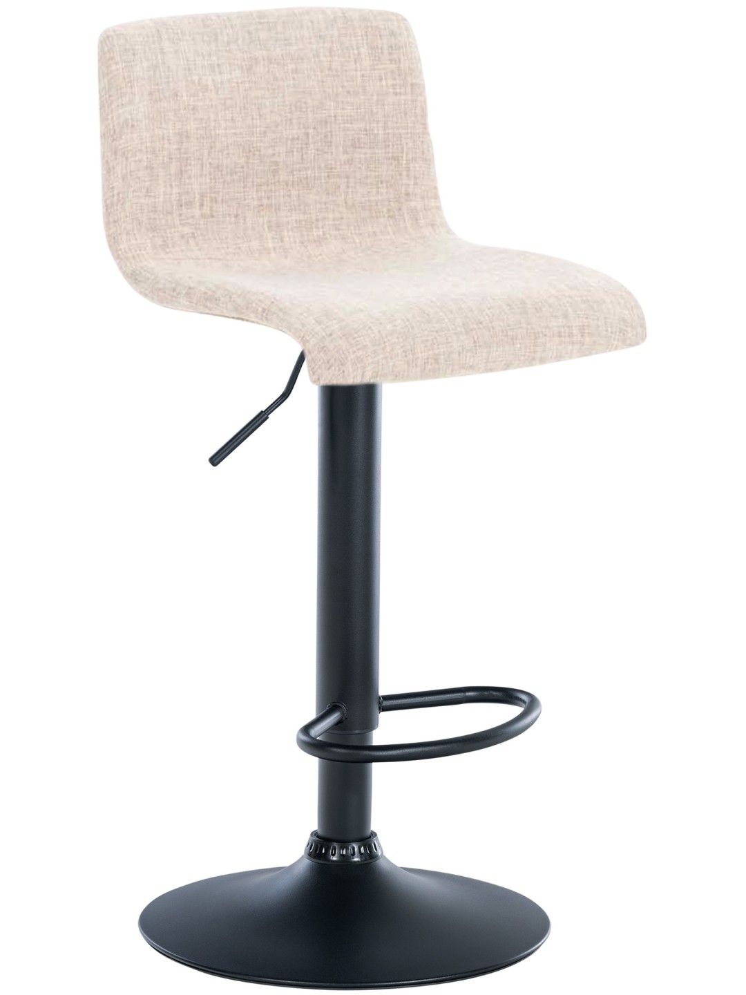 Banqueta alta Hoover tecido B, creme