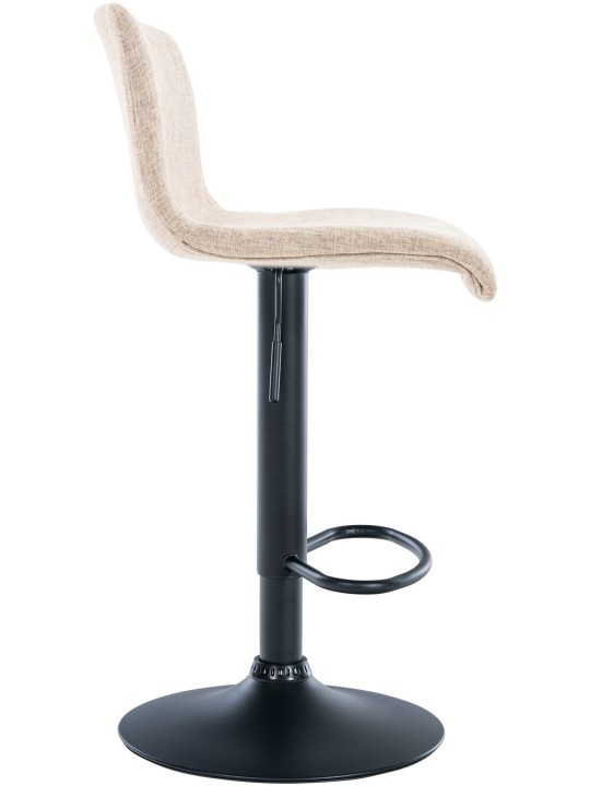 Banqueta alta Hoover tecido B, creme