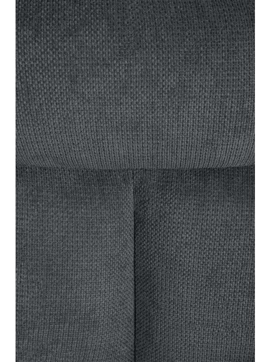 Cadeira de jantar Vilas em tecido, cinza escuro