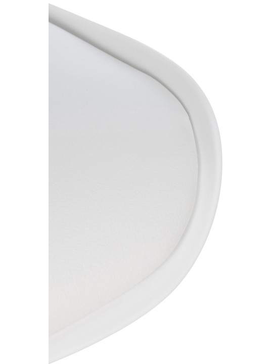 Banqueta alta Gilbert plástico, branco