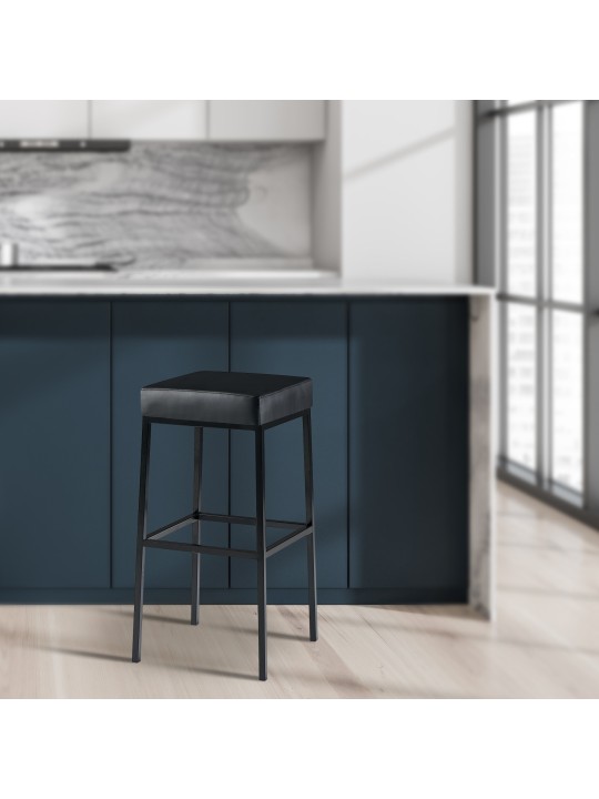 Banqueta alta Montreal B80, preto