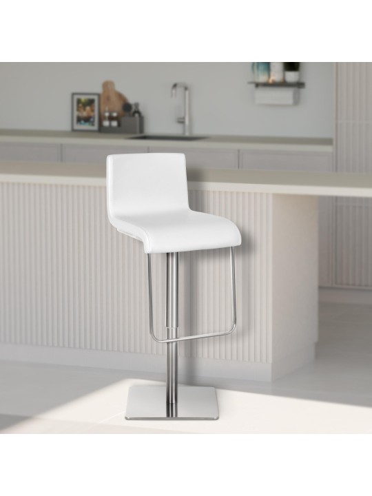 Banqueta alta Limon E, branco