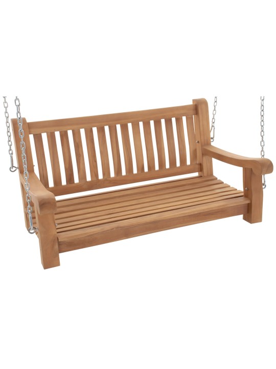 Banco de balanço Joyce 120 cm, teca