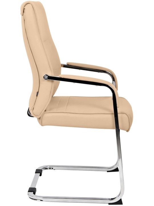 Conjunto de 2 cadeiras para visitantes Hobart, cáqui