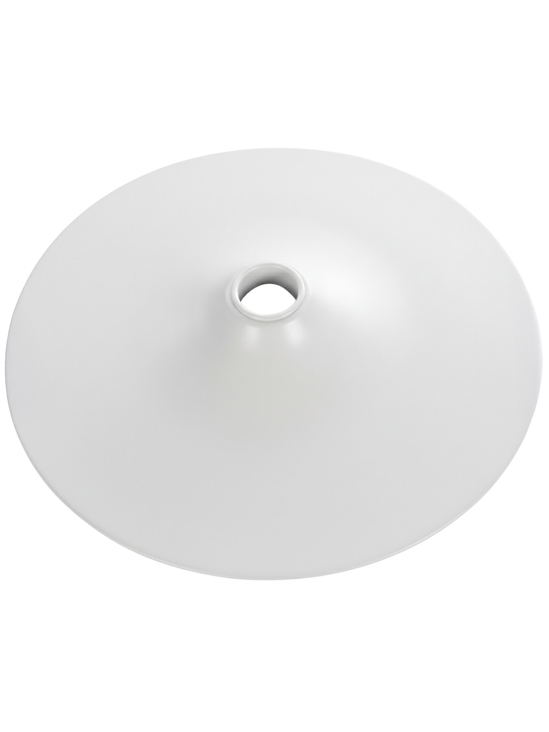 Prato de base 38,5 cm, branco