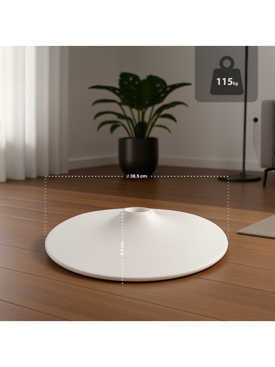 Prato de base 38,5 cm, branco Prato de base 38,5 cm, branco