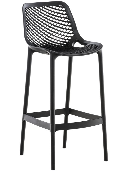 Banqueta alta Air, preto