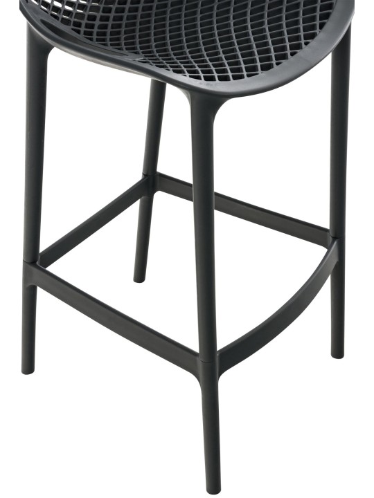 Banqueta alta Air, preto
