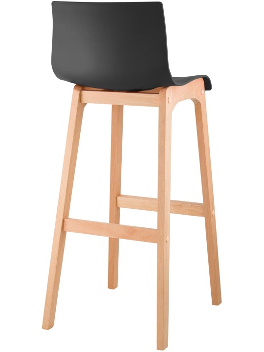 Banqueta alta Hoover Natura estrutura de 4 pés, preto Banqueta alta Hoover Natura estrutura de 4 pés, preto