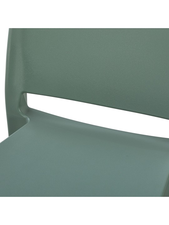 Banqueta de bar Flamur, verde-oliva