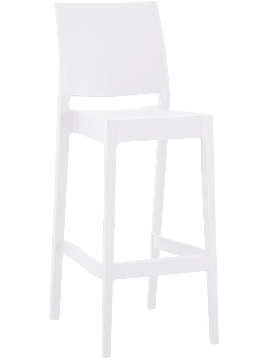Banqueta de bar Flamur, branco