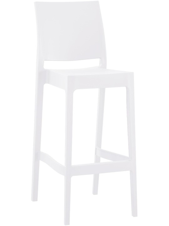 Banqueta de bar Flamur, branco