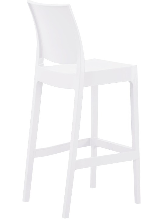 Banqueta de bar Flamur, branco
